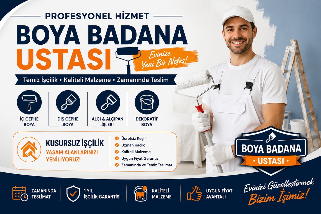 Sığacık boya badana ustası – profesyonel boyacı